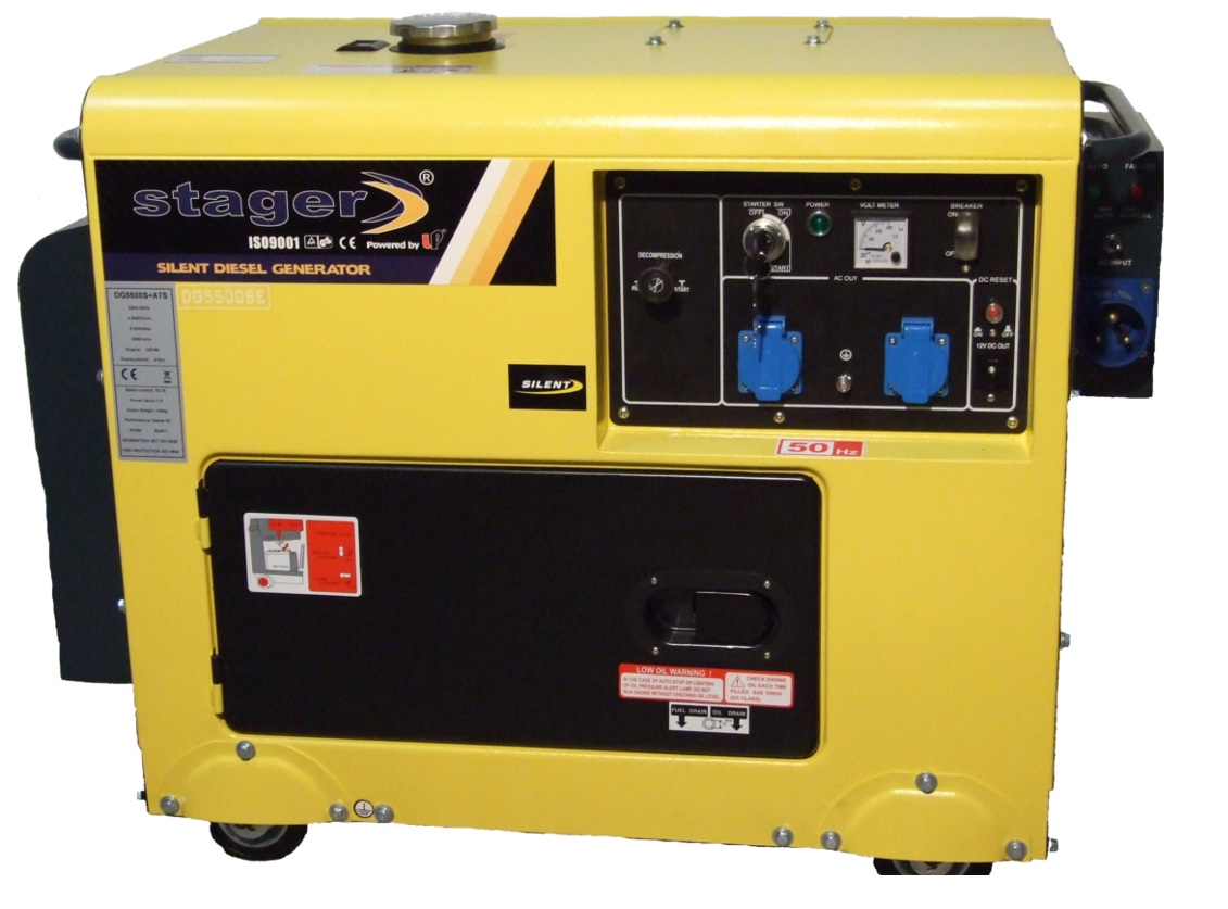 recorder necessary Elucidation Generator curent Stager DG 5500S + Automatizare ATS (4,2 kW) - Generatoare  de Curent Electric